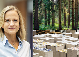 Eva Glückman, vd på Grafiska Företagen.