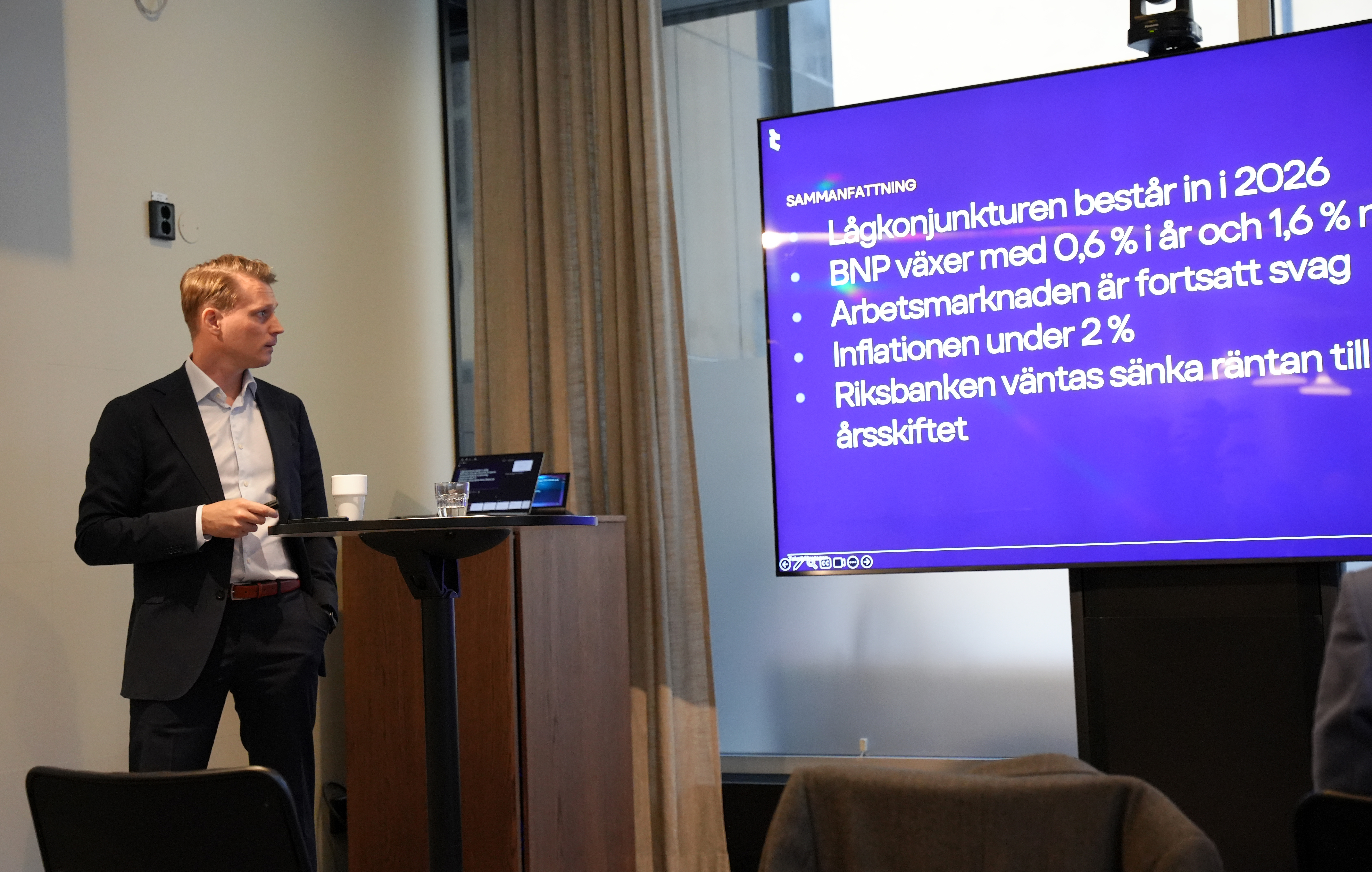 Erik Spector, chefsekonom på Teknikföretagen.