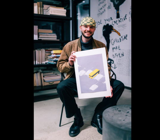 Fredrik Arnesson från Malmö universitet med bidraget "Skolskjuts".