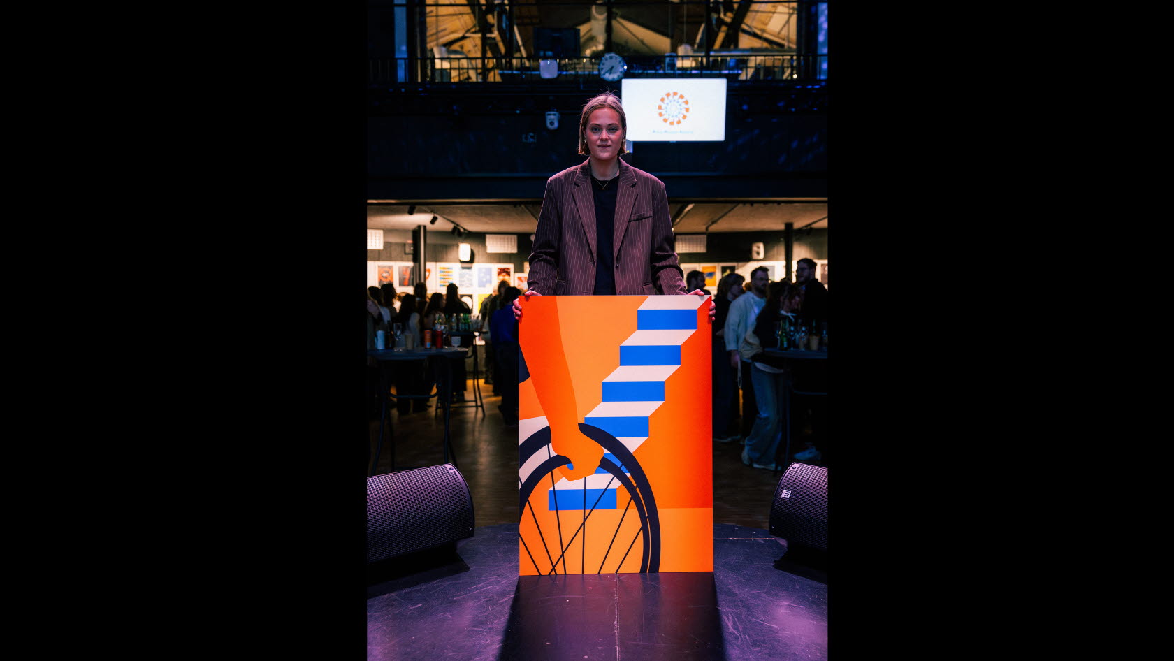 Lovisa Fock från Medieinstitutet Stockholm med bidraget "Dolda hinder".