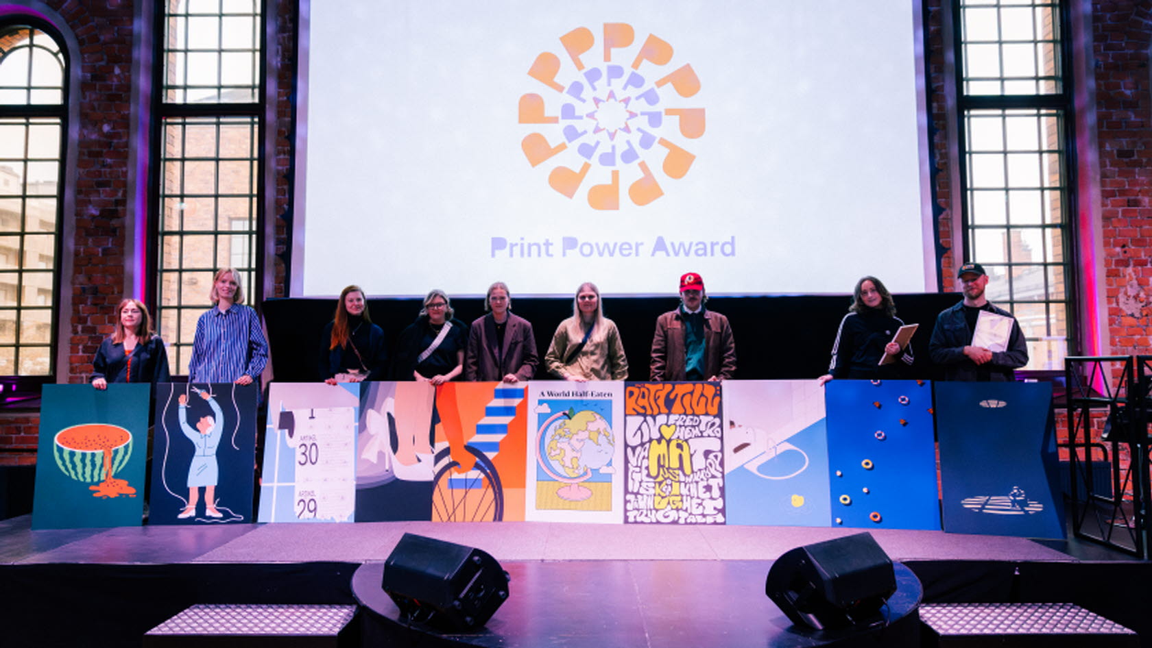 Årets finalister i PrintPower Award 2025.