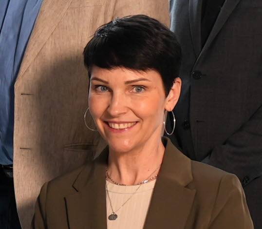 Gruppbild på Grafiska Företagens styrelse 2025-2026.