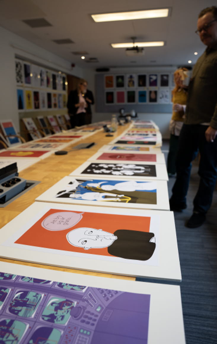 Jurymöte för PrintPower Award 2025.