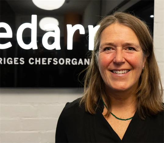 Sara Kullgren, förhandlingschef på Ledarna.