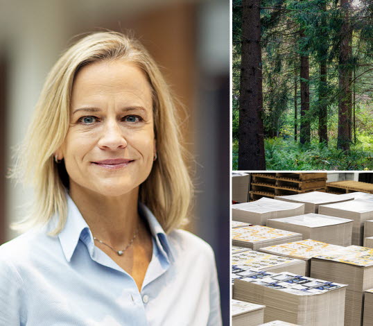Eva Glückman, vd på Grafiska Företagen.
