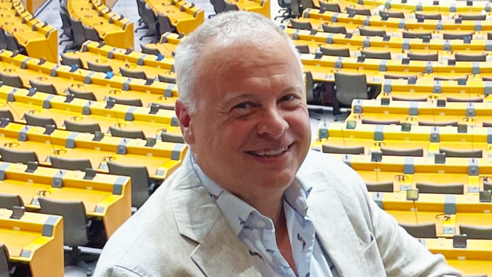 Bild på Peter Hjelm, styrelseordförande i Åtta45.