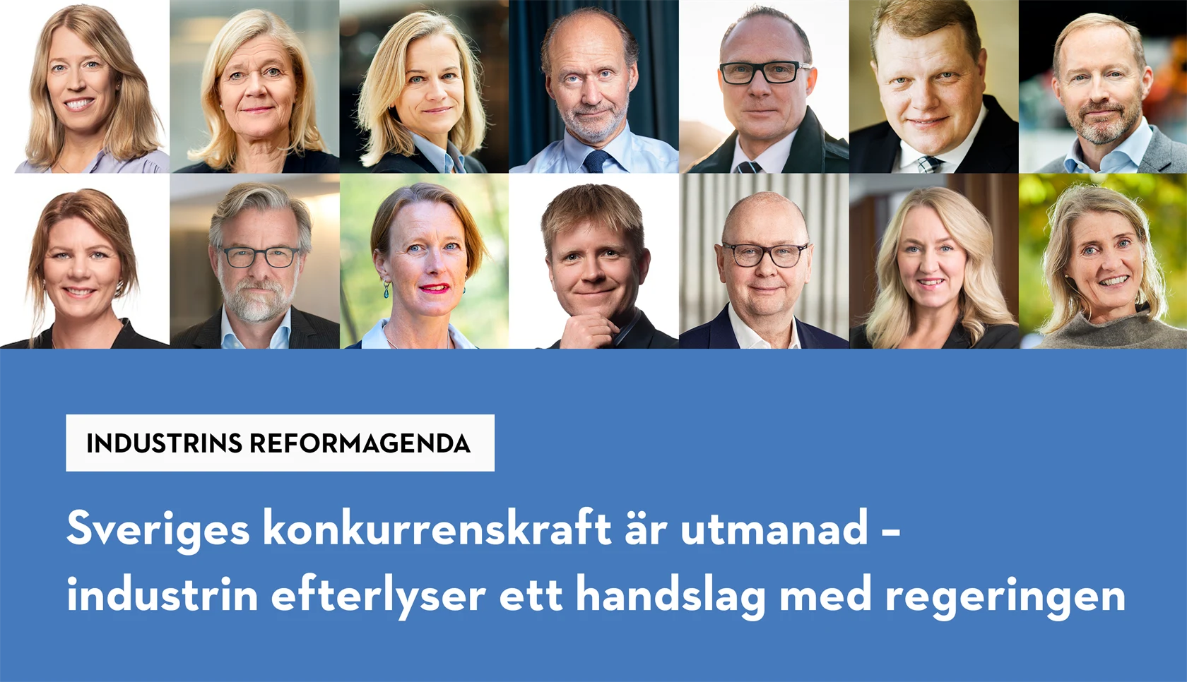 Industrins företrädare - rapport/debatt jan-2023