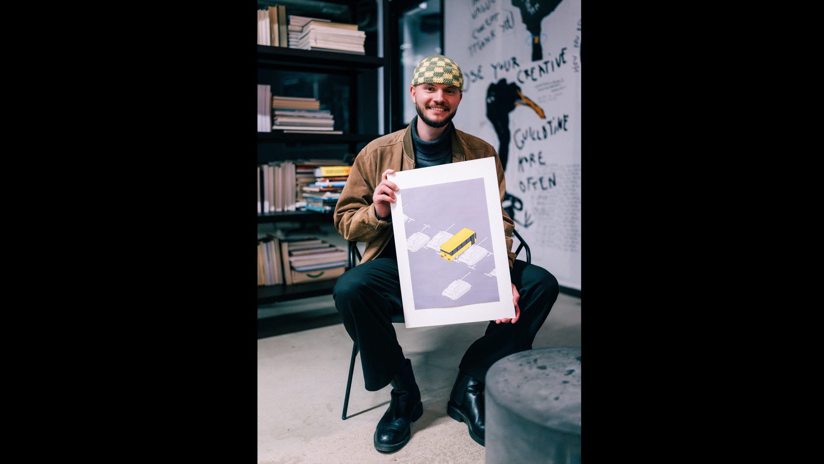 Fredrik Arnesson från Malmö universitet med bidraget "Skolskjuts".