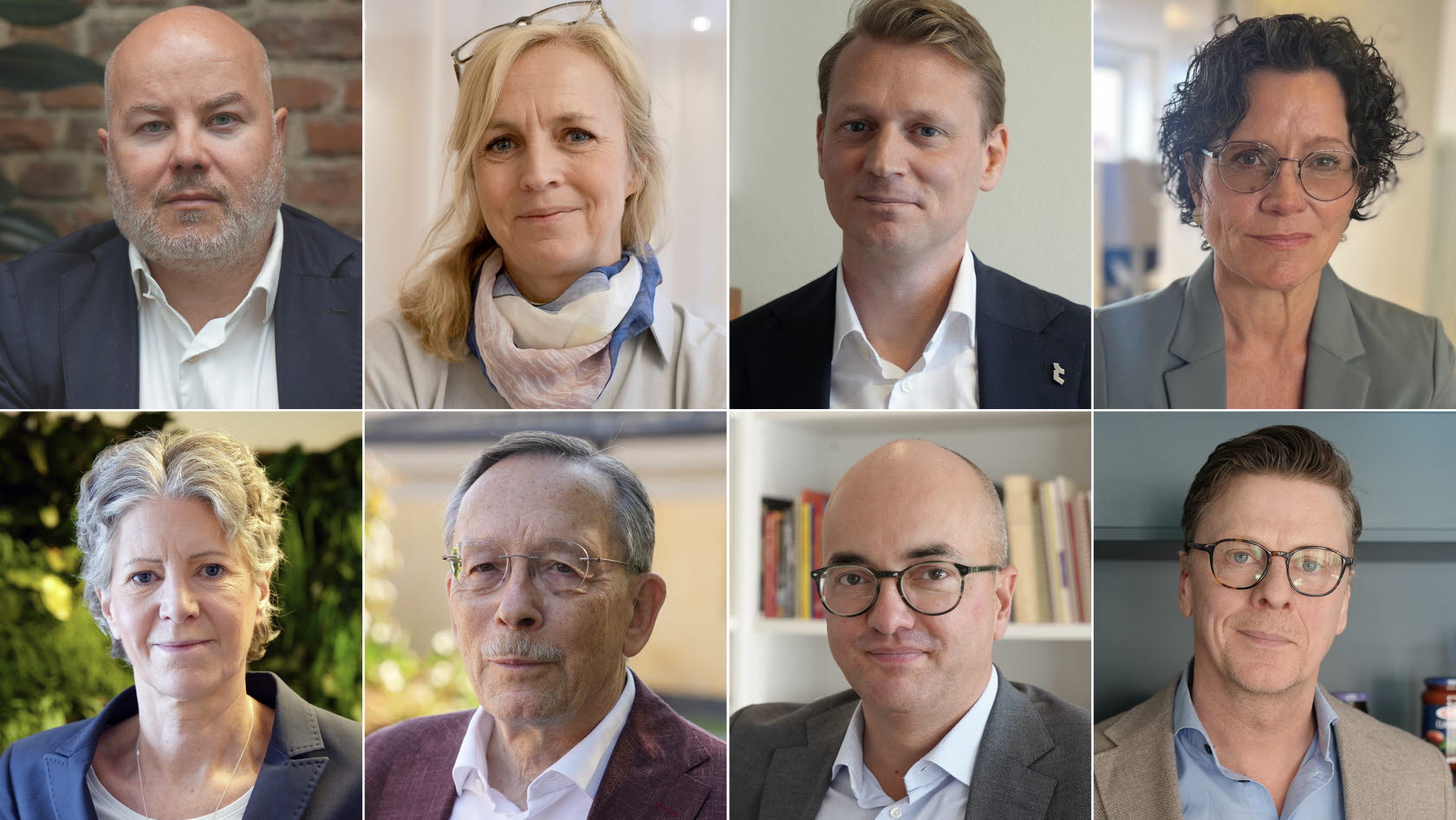 Sven-Olov Daunfeldt, Alexandra Stråberg, Erik Spector , Ylva Hedén Westerdahl, Kerstin Hallsten, Lars Calmfors, Torbjörn Hållö och Carl Eckerdal.