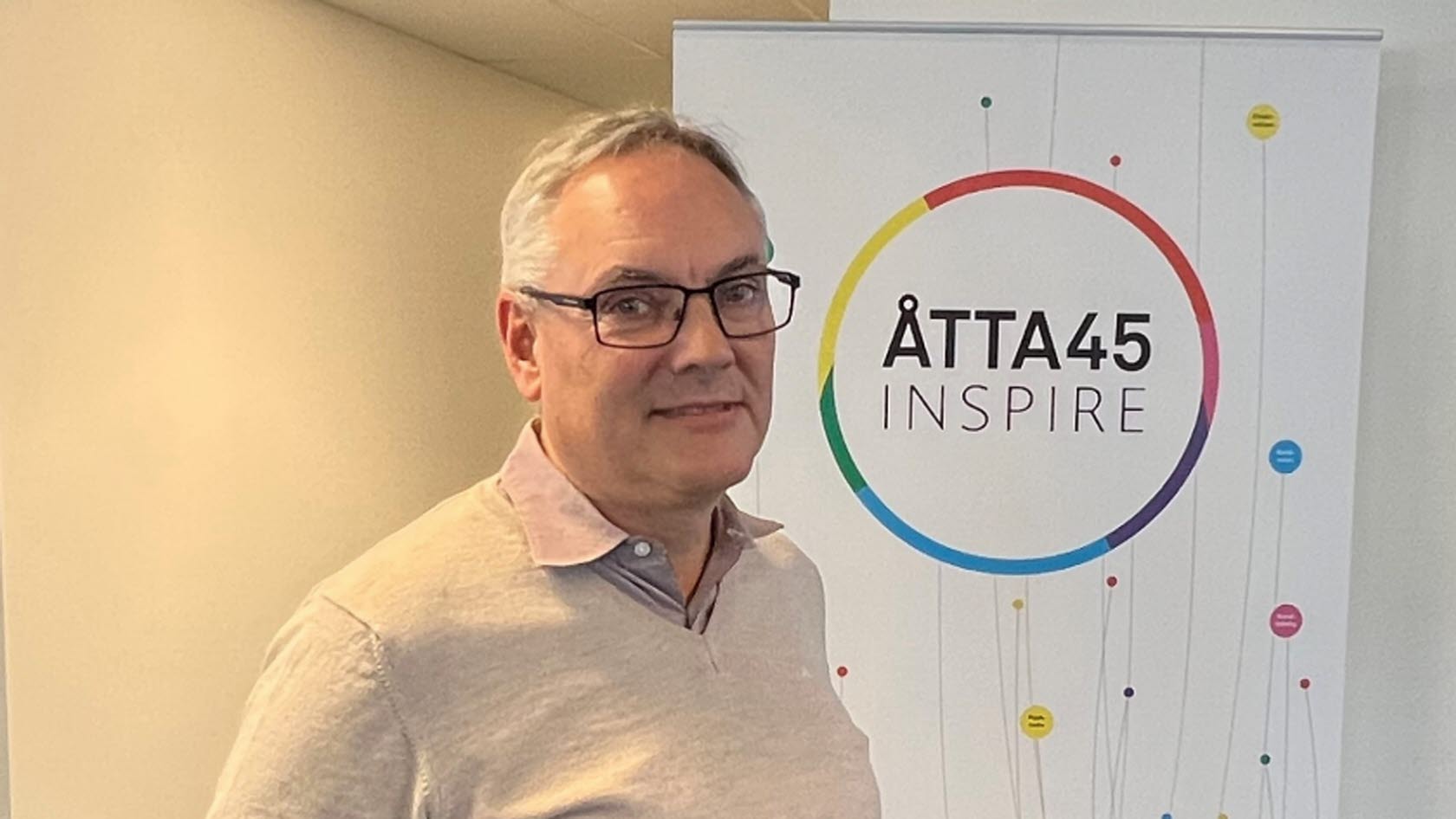 Erik Mauritzon, vd för Åtta45.