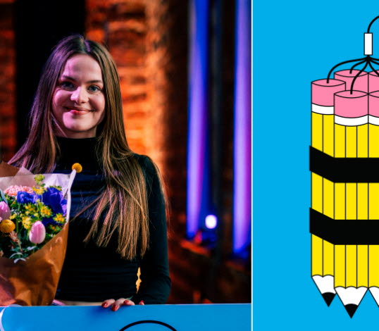 Isabella Wretman, Berghs, vinnare i PrintPower Award 2024.