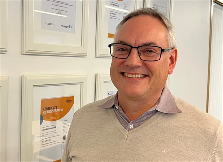 Erik Mauritzon, vd för Åtta45.