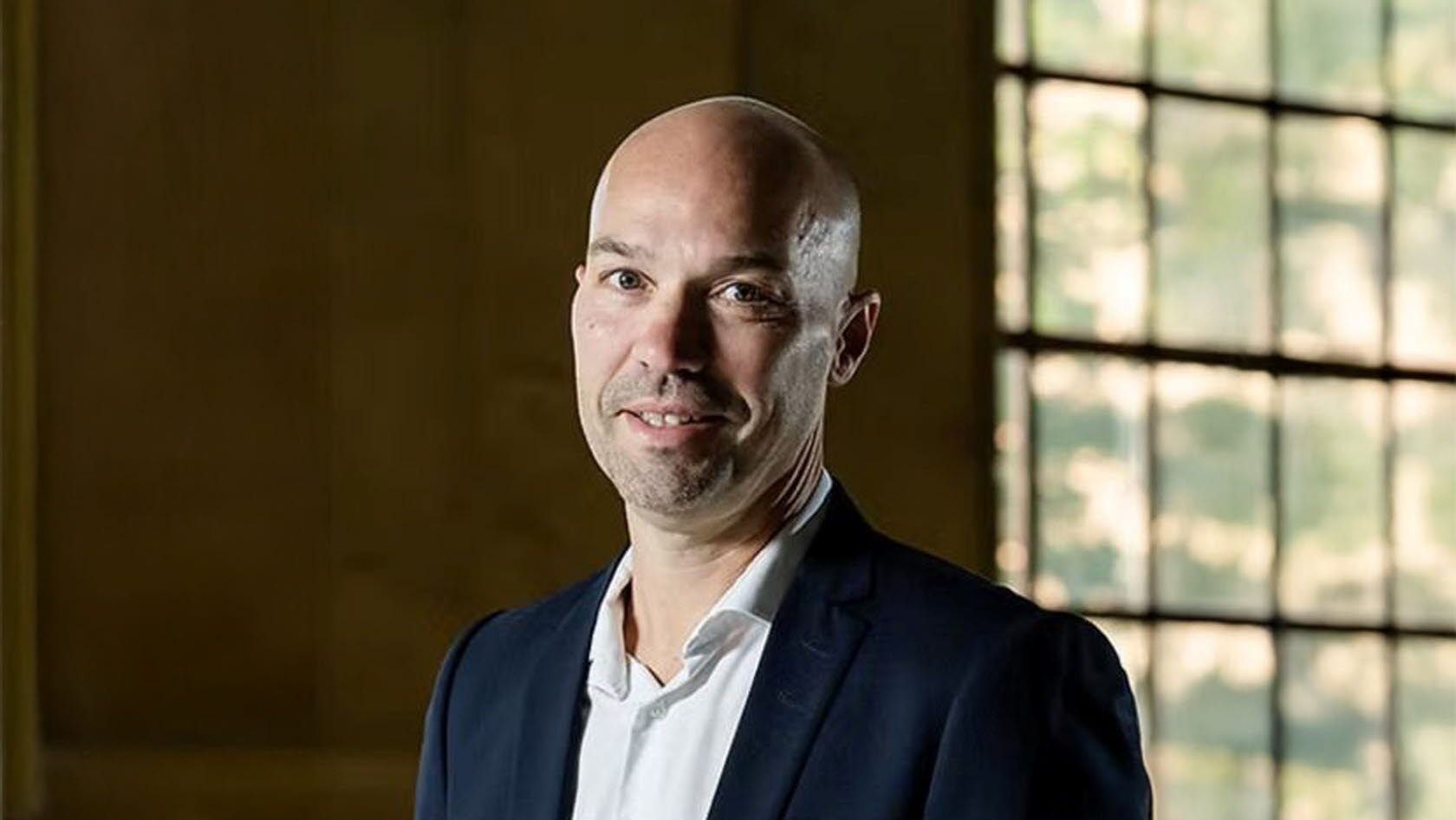 Bild på Andreas Davidsson, vd på Schur Pack Sweden.