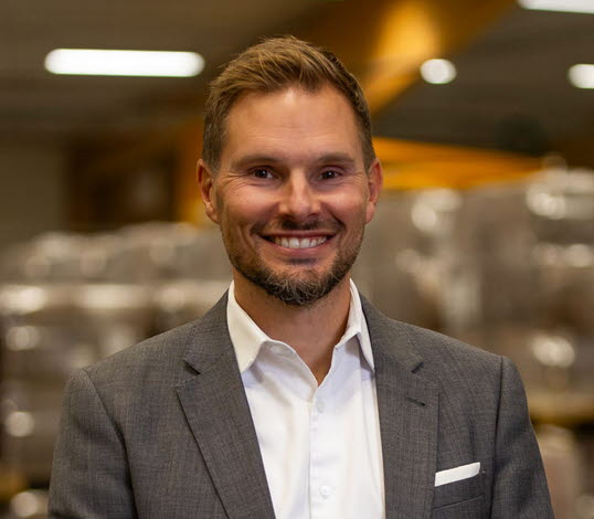 Bild på Torbjörn Rodhe, vd för Norbag.