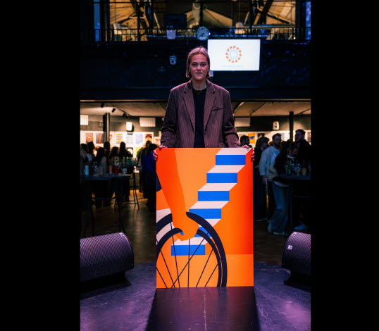 Lovisa Fock från Medieinstitutet Stockholm med bidraget "Dolda hinder".